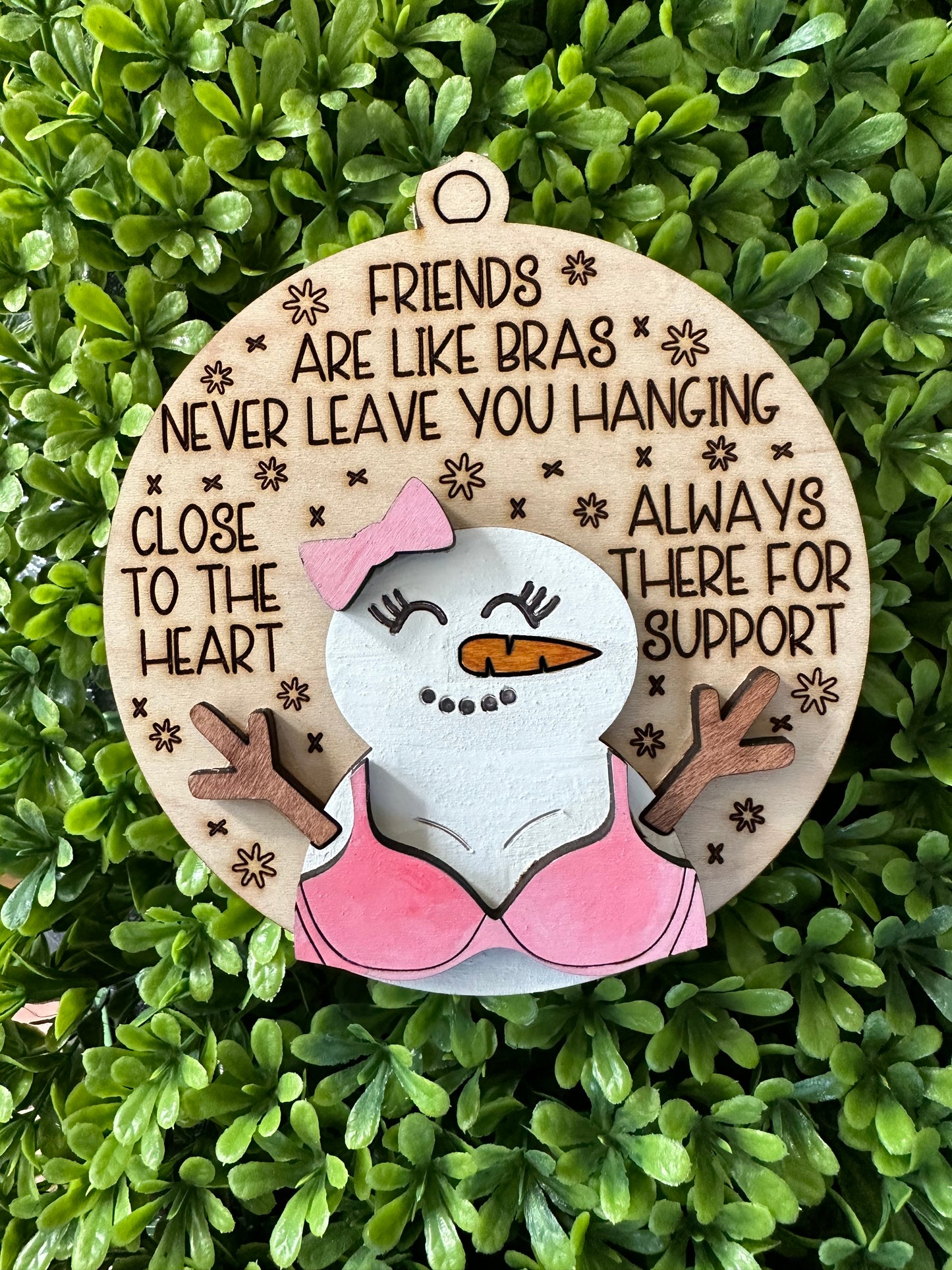Ready to Ship (RTS) Snowman Friends Are Like Bras