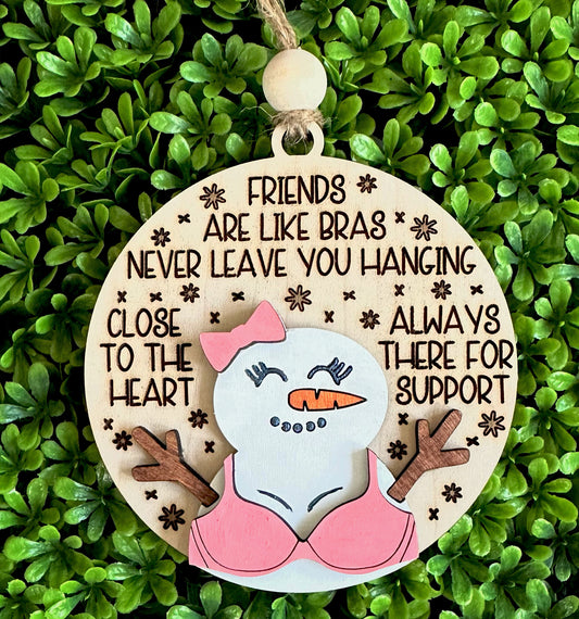 Ready to Ship (RTS) Snowman Friends Are Like Bras