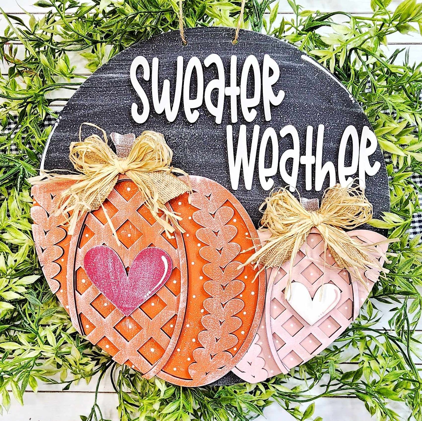 Sweater Weather Door Hanger Paint Kit - September Monthly Paint Kit