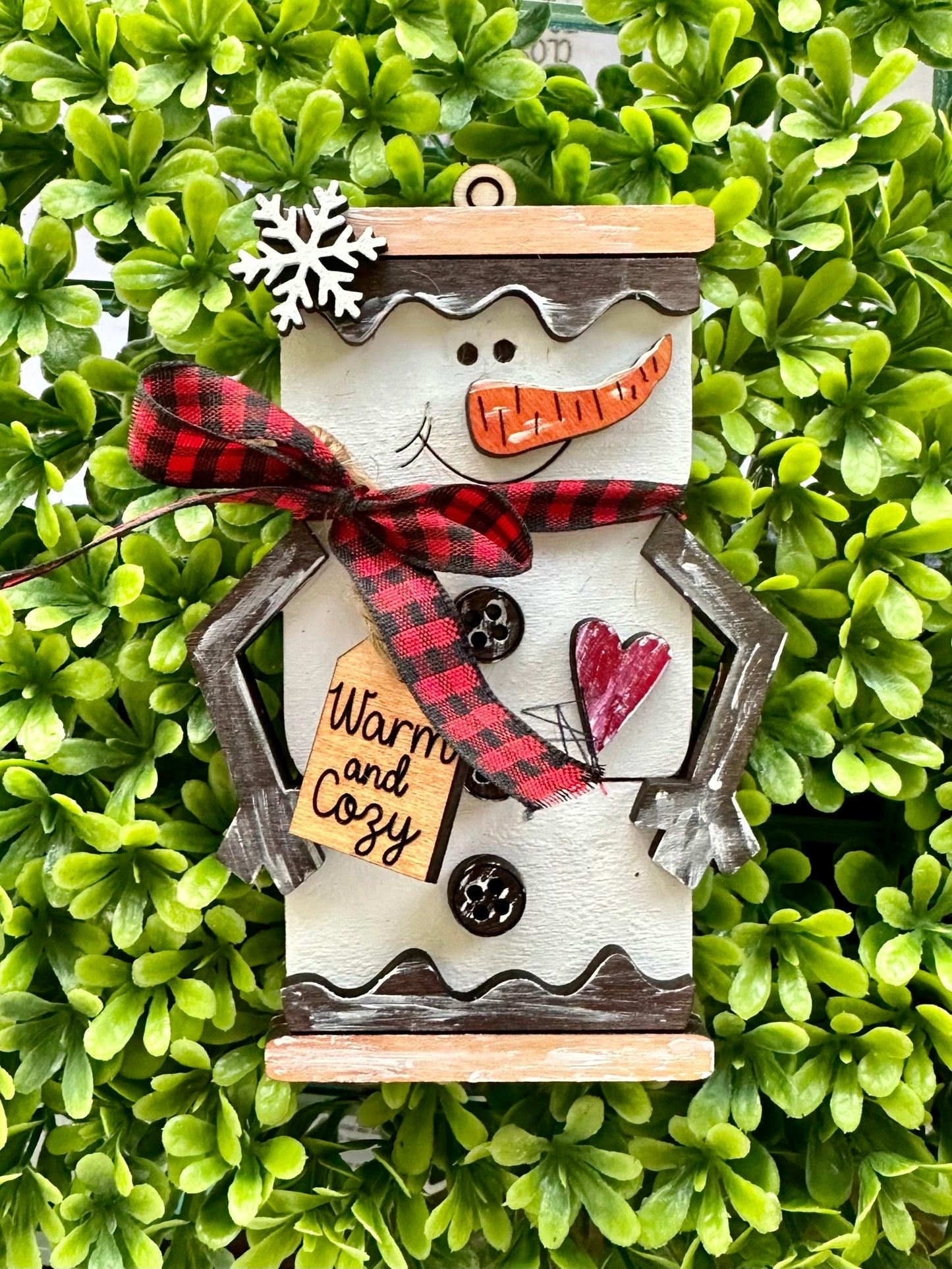 Ready to Ship - Larger Marshmallow Snowman