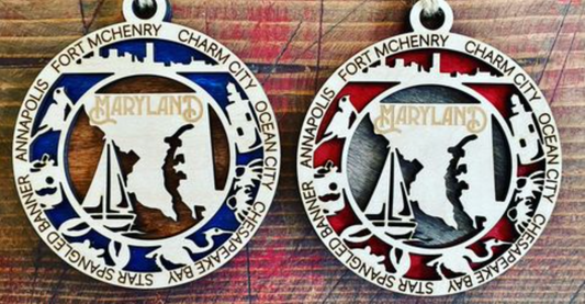 Maryland Ornament